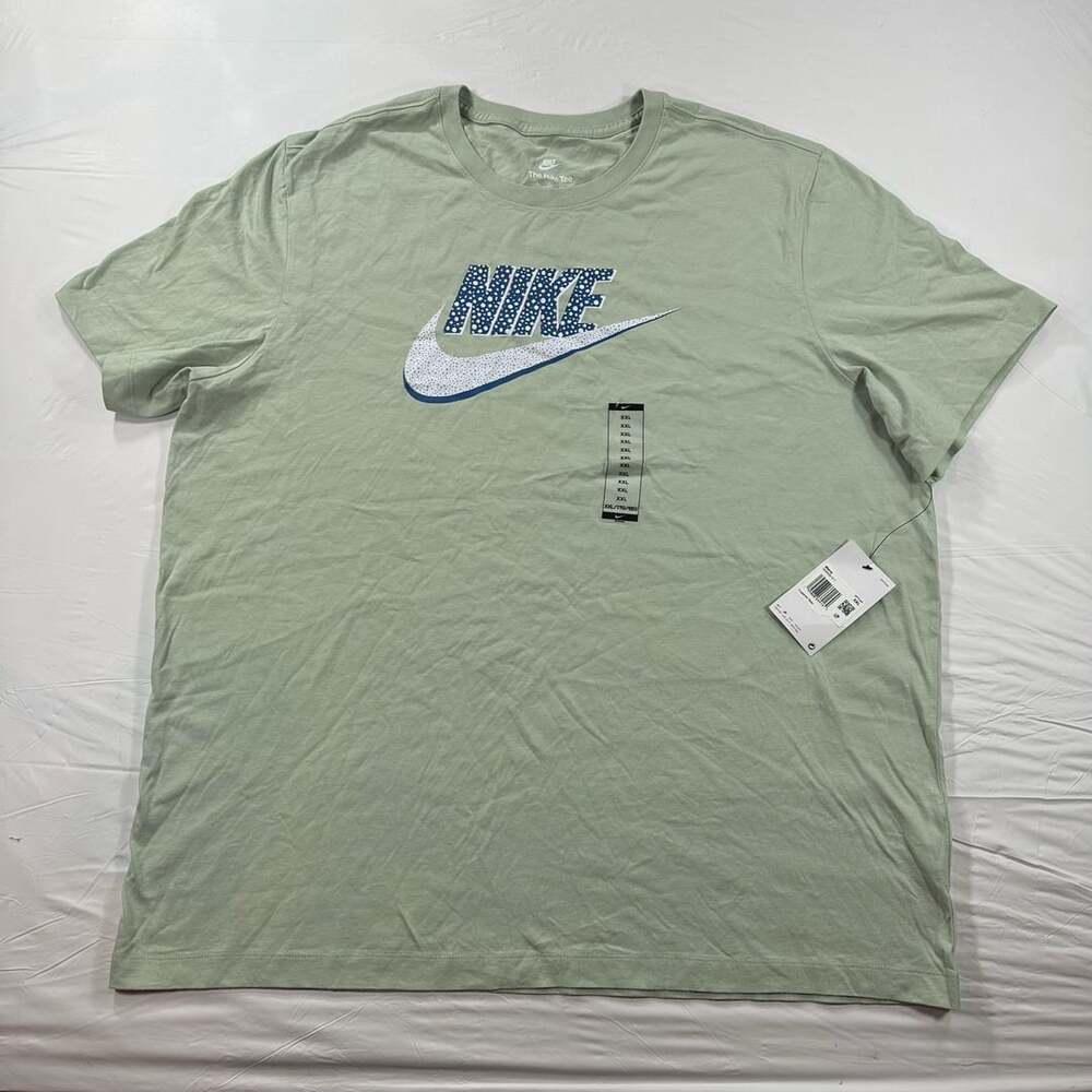 Nike Futura Tee Shirt Mens Size 2XL Jade Horizon Green